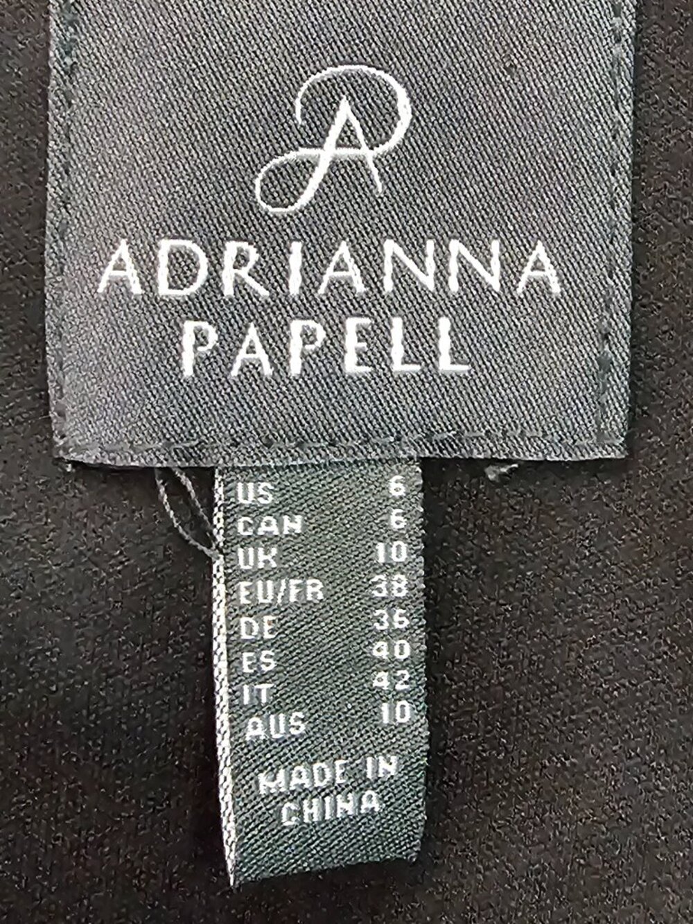 Adrianna Papell Floral Scuba Sheath Dress – Size 6 - Picture 7 of 7